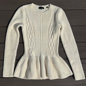 Ted Baker Ivory Knit Sweater - Size 2
